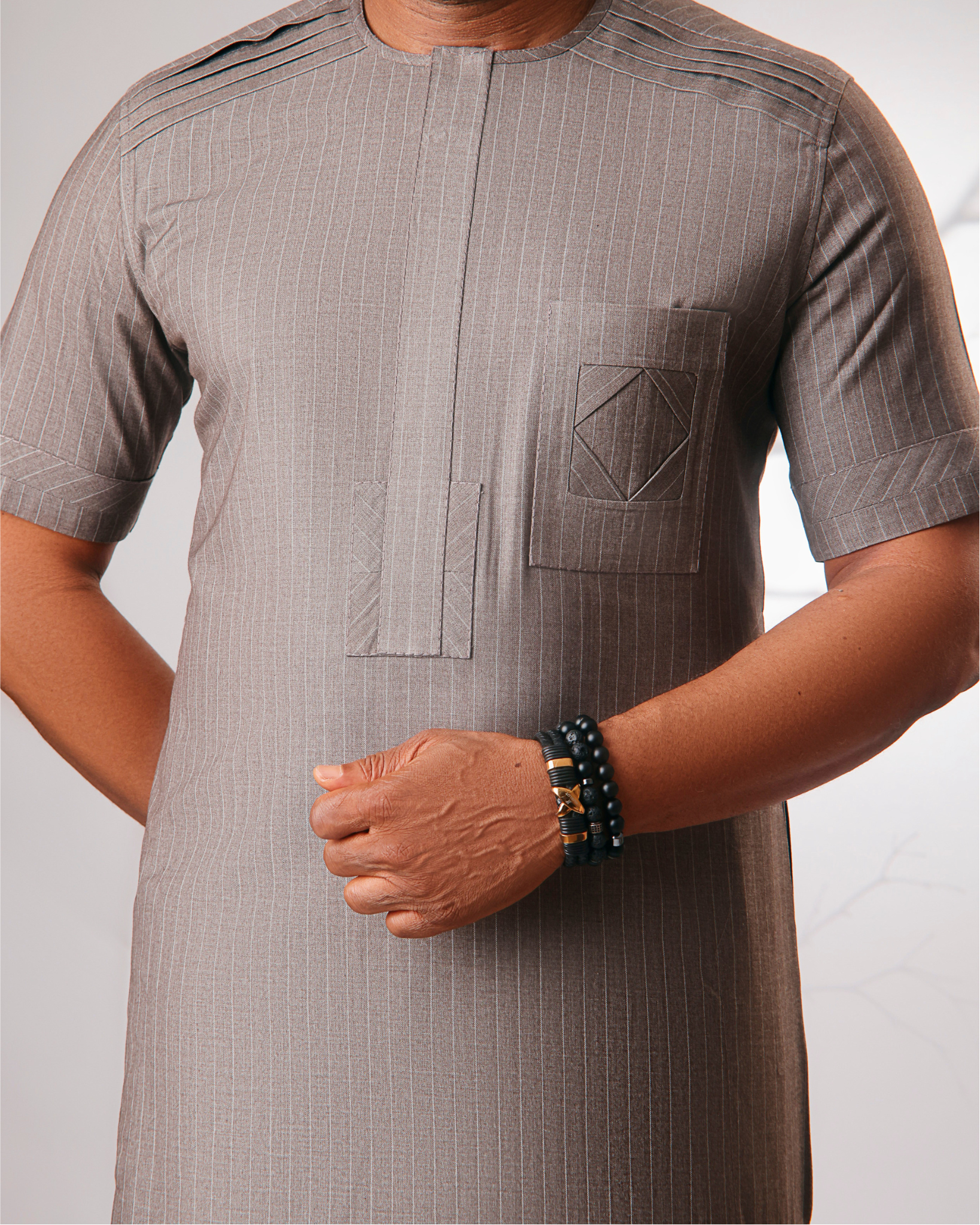 Dusty Brown Kaftan