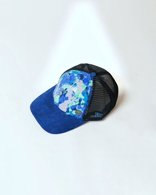 Black Hand-Painted Caps