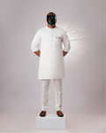 Chalk-White Kaftan
