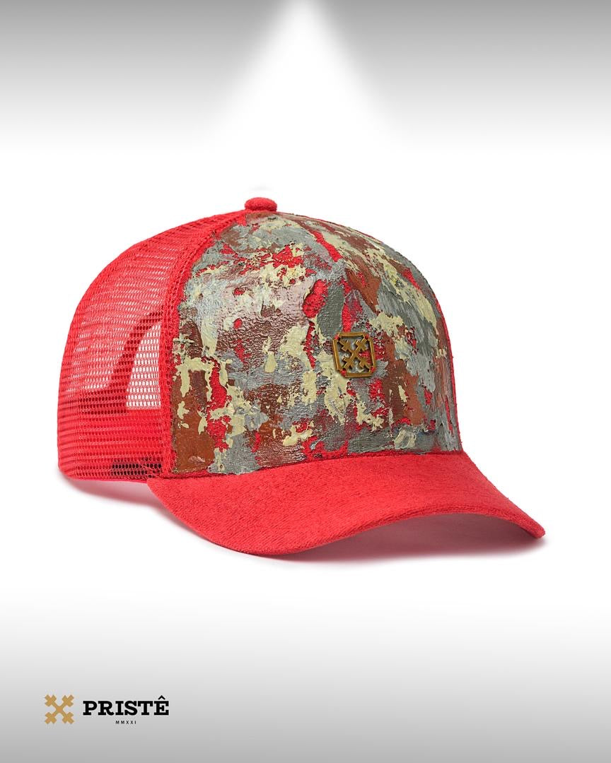 Red Painted Cap