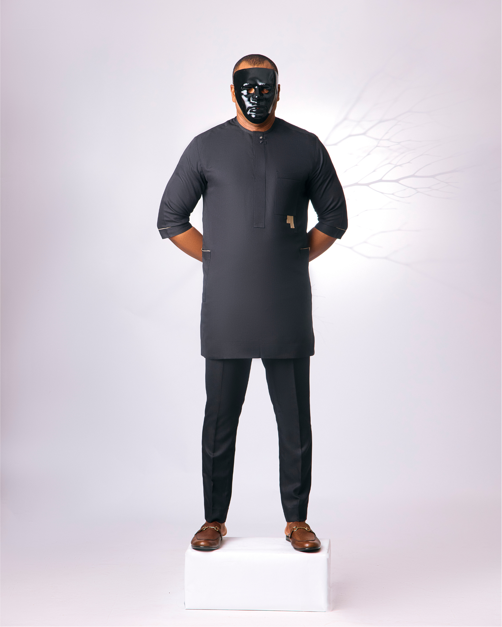 Obsidian Black Kaftan