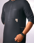 Obsidian Black Kaftan