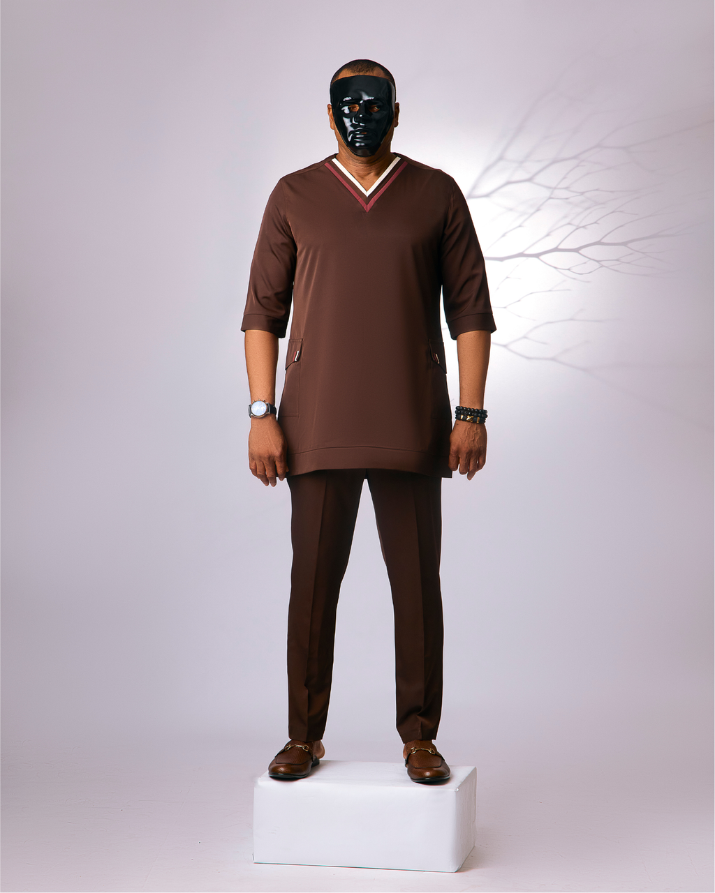 Coffee Brown kaftan