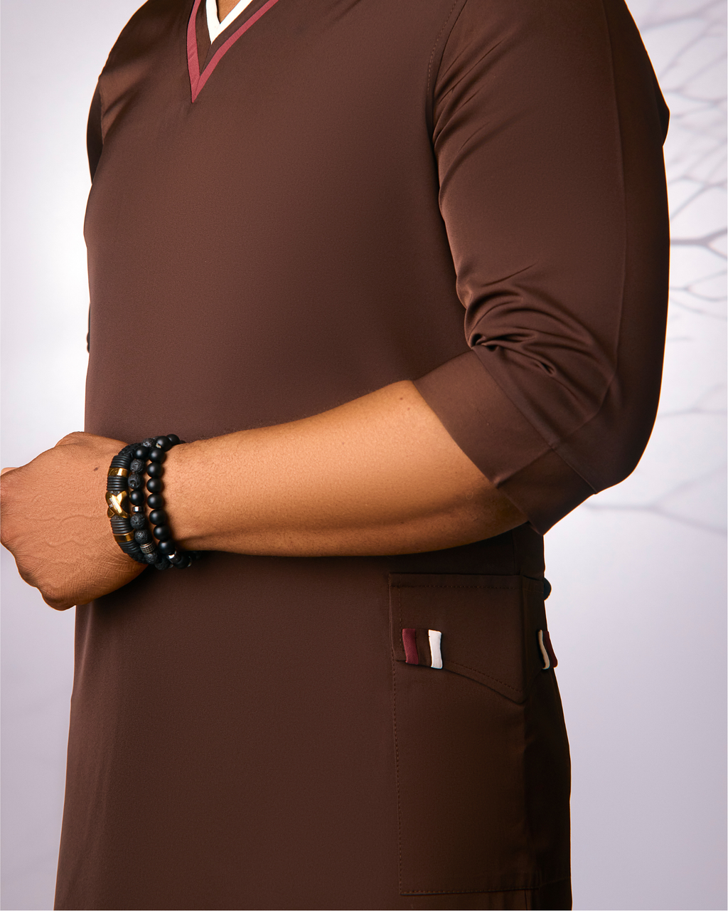 Coffee Brown kaftan