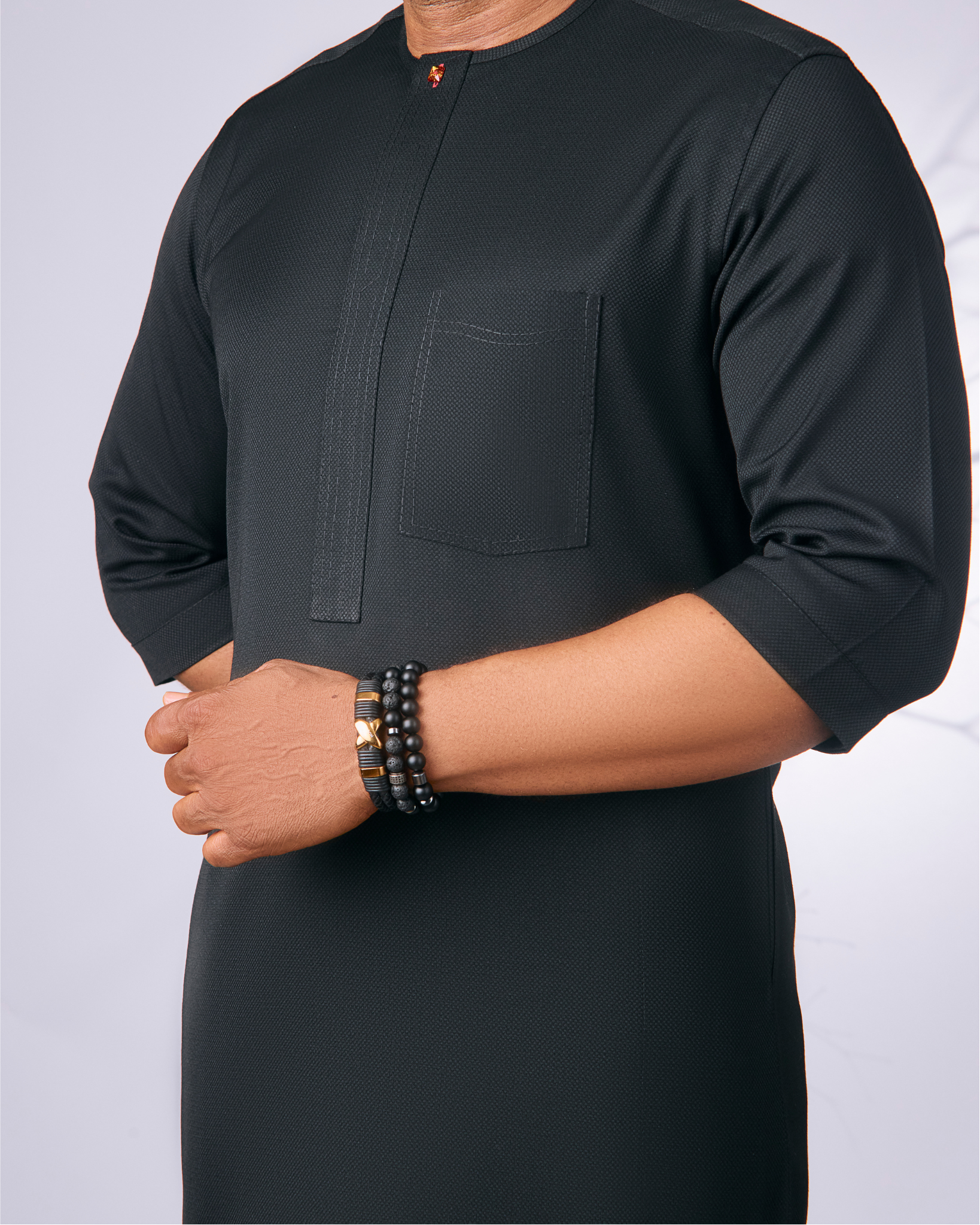 Raven Black Kaftan