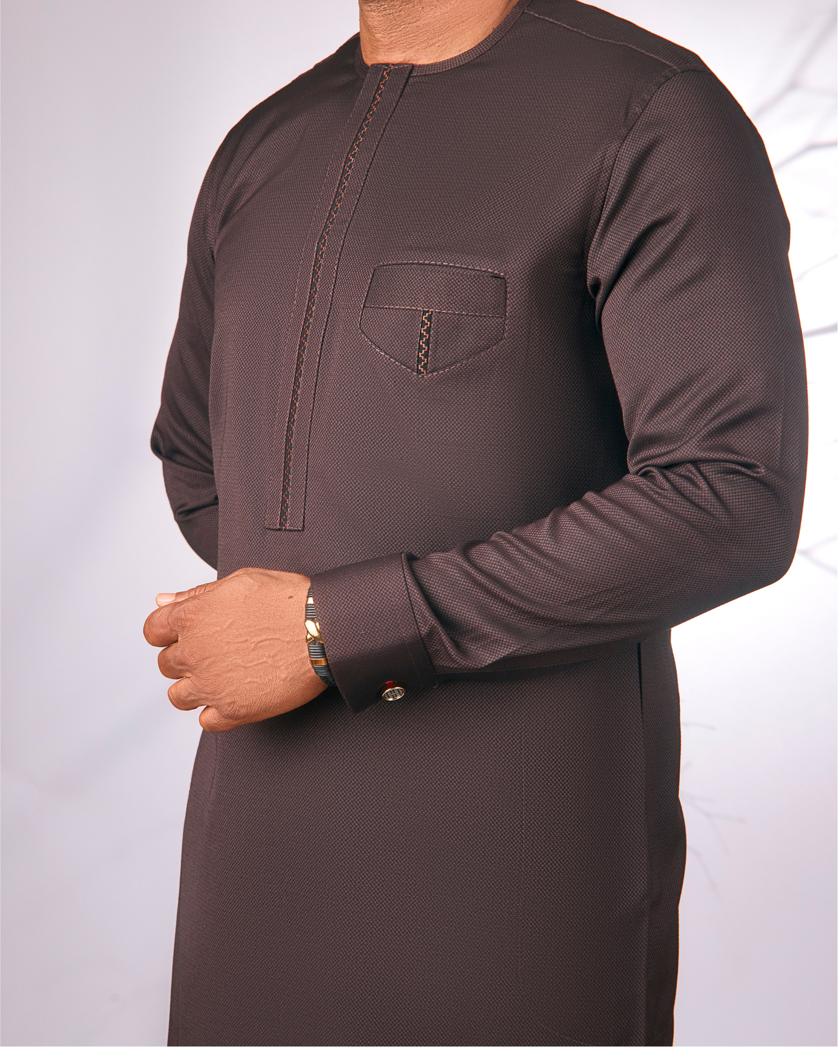 Dark Brown Kaftan