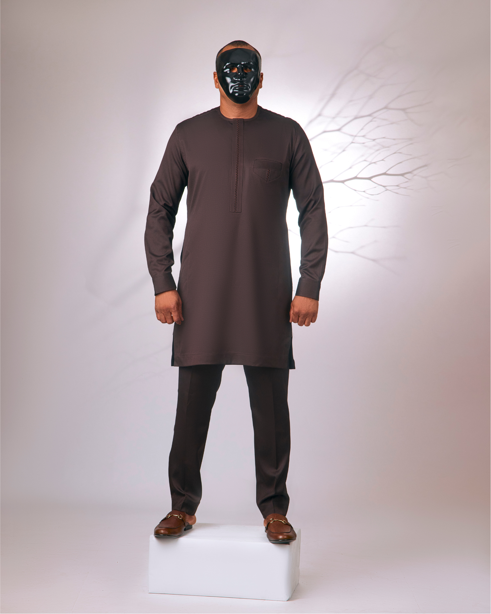 Dark Brown Kaftan