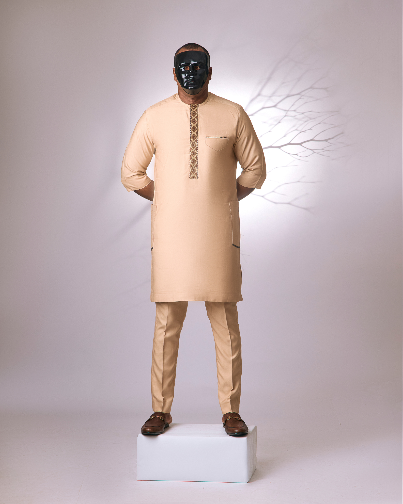 Beige Kaftan