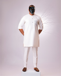 Pearl-White Kaftan