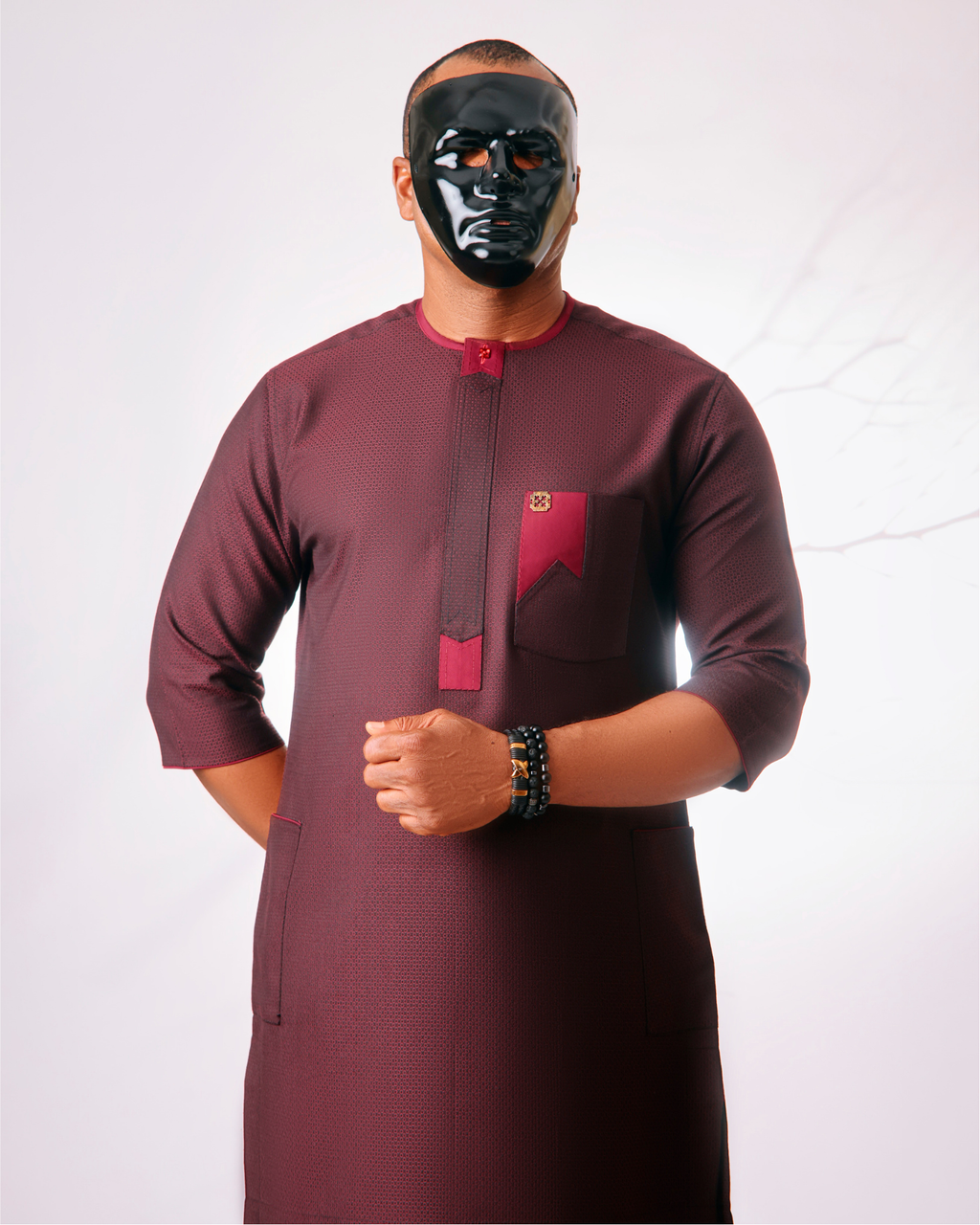 Maroon Kaftan