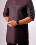 Wine Coloured Kaftan