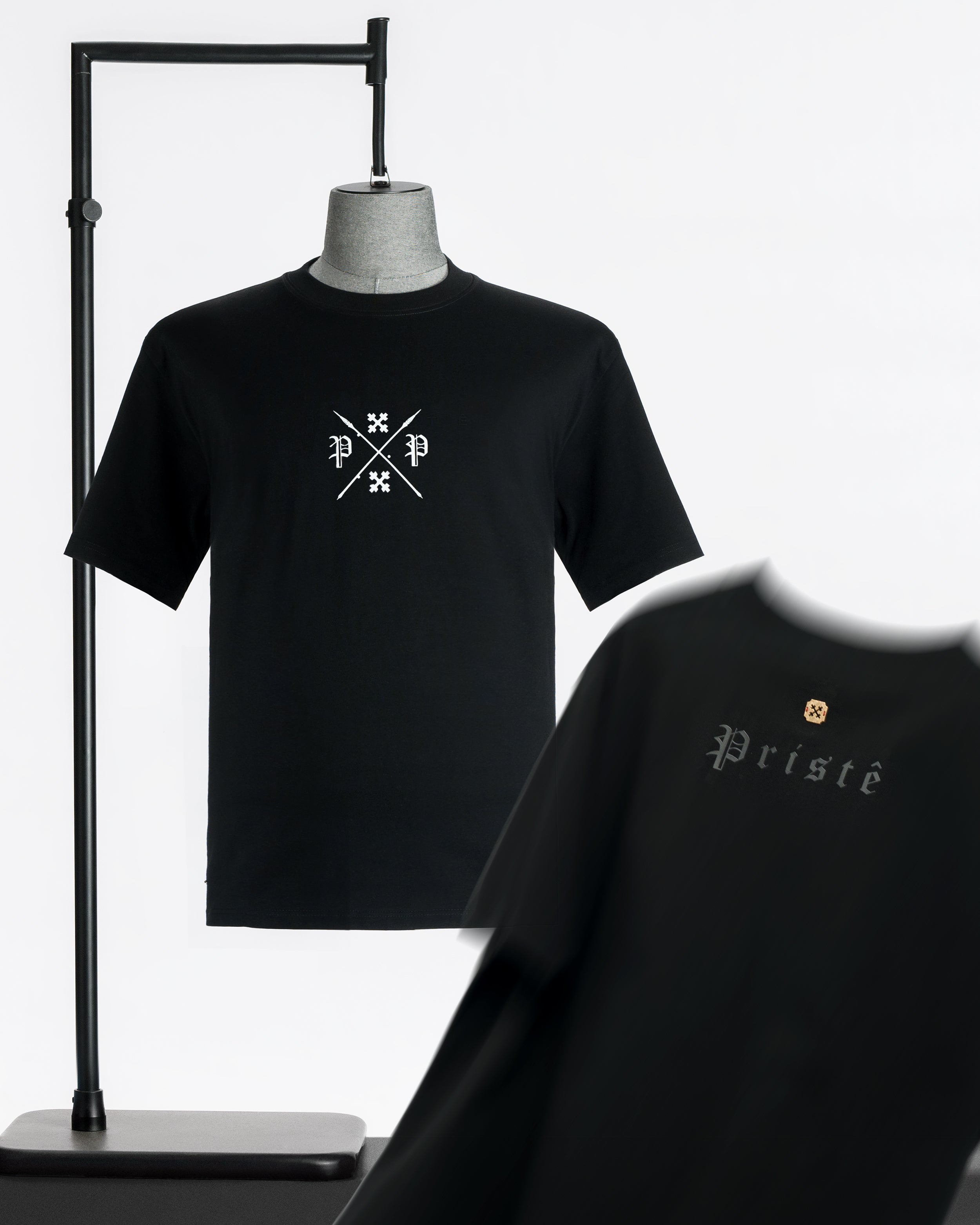 Black Priste Logo T-Shirt