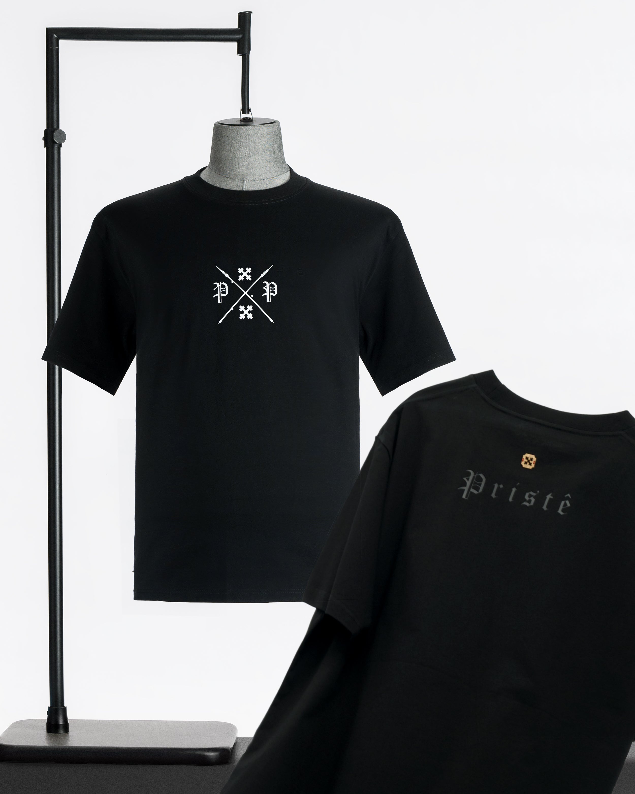 Black Priste Logo T-Shirt