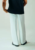 White Georgette Pants