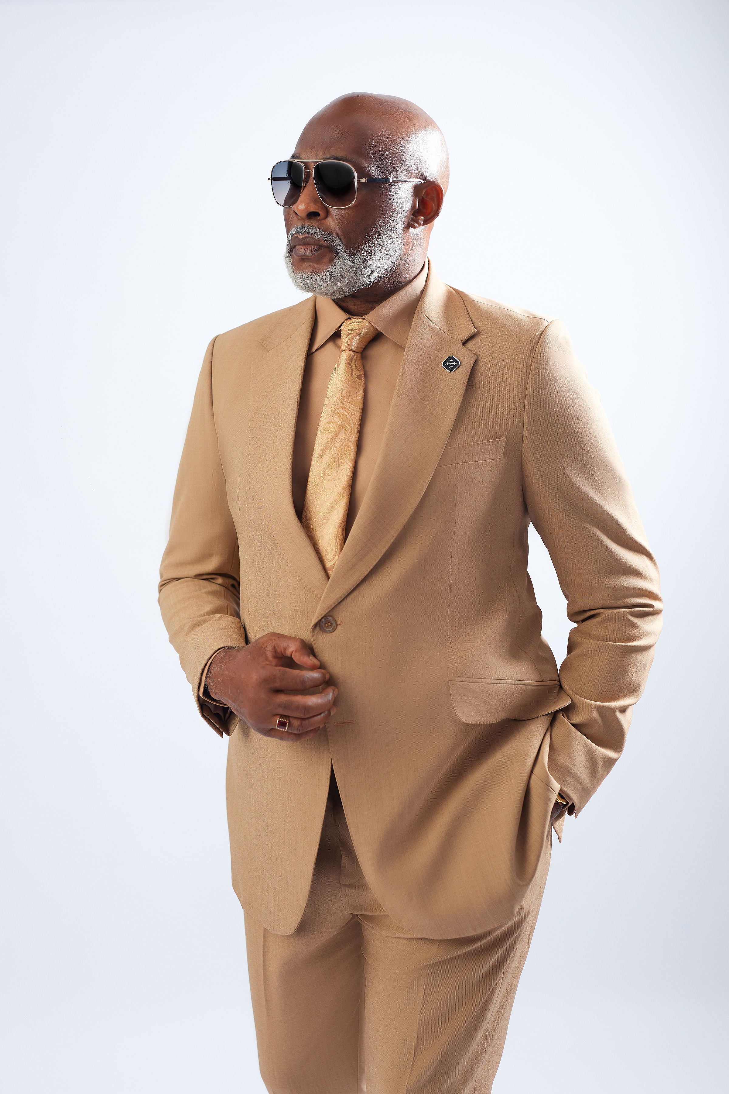 Beige Suit