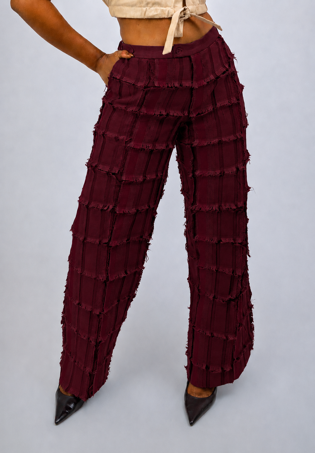 Female Jagged Pants