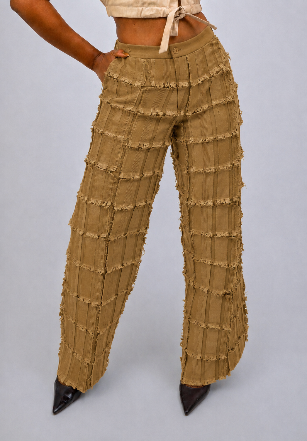 Female Jagged Pants