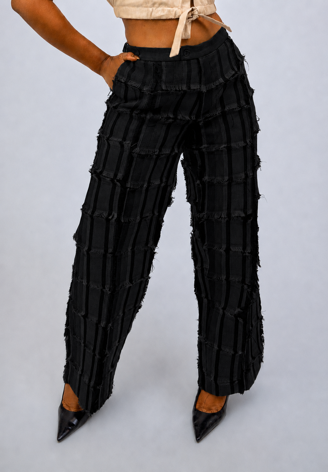 Female Jagged Pants