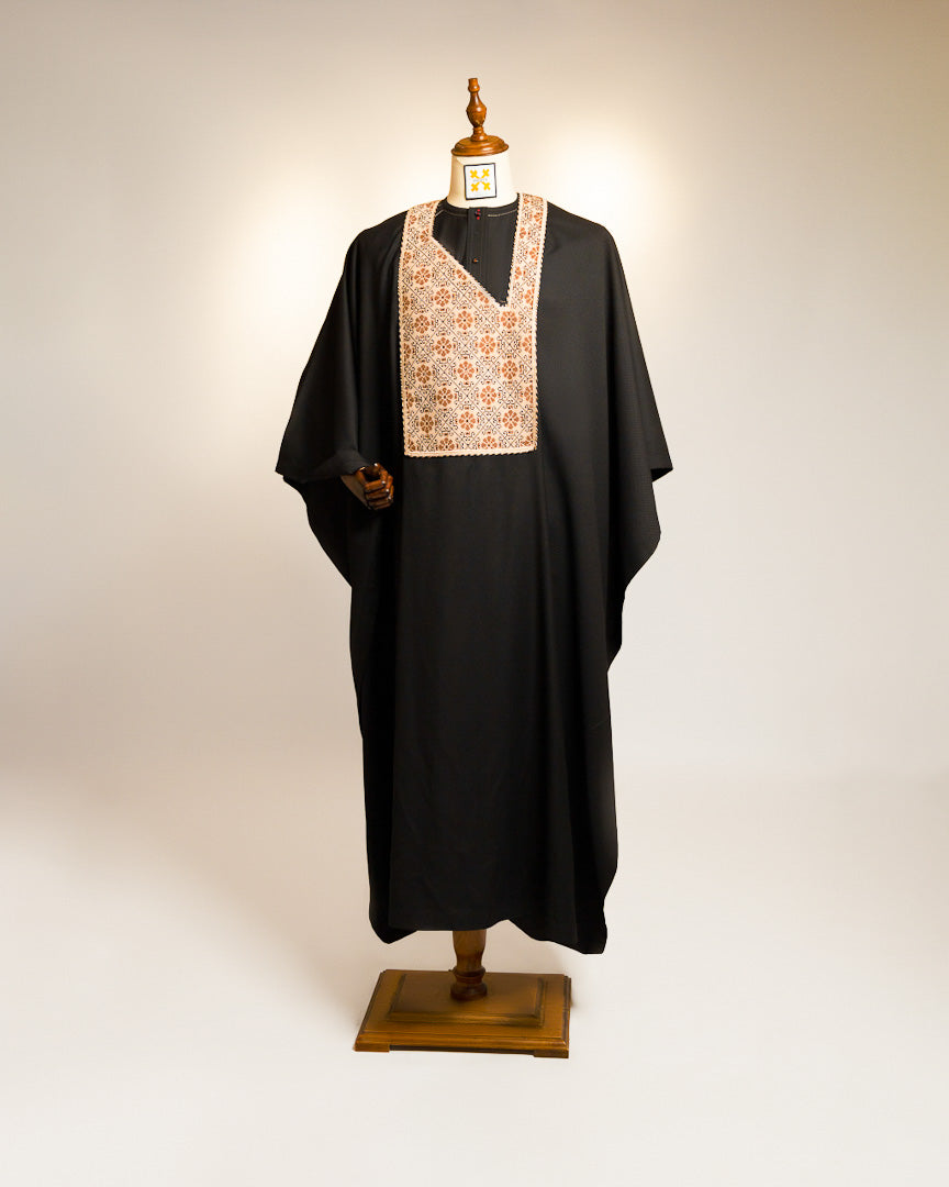 Raven Black Agbada