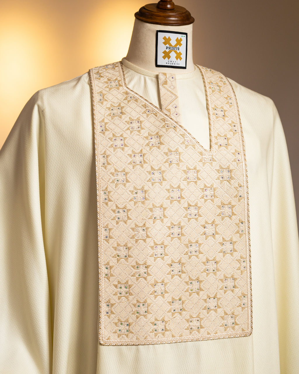 Cream Agbada