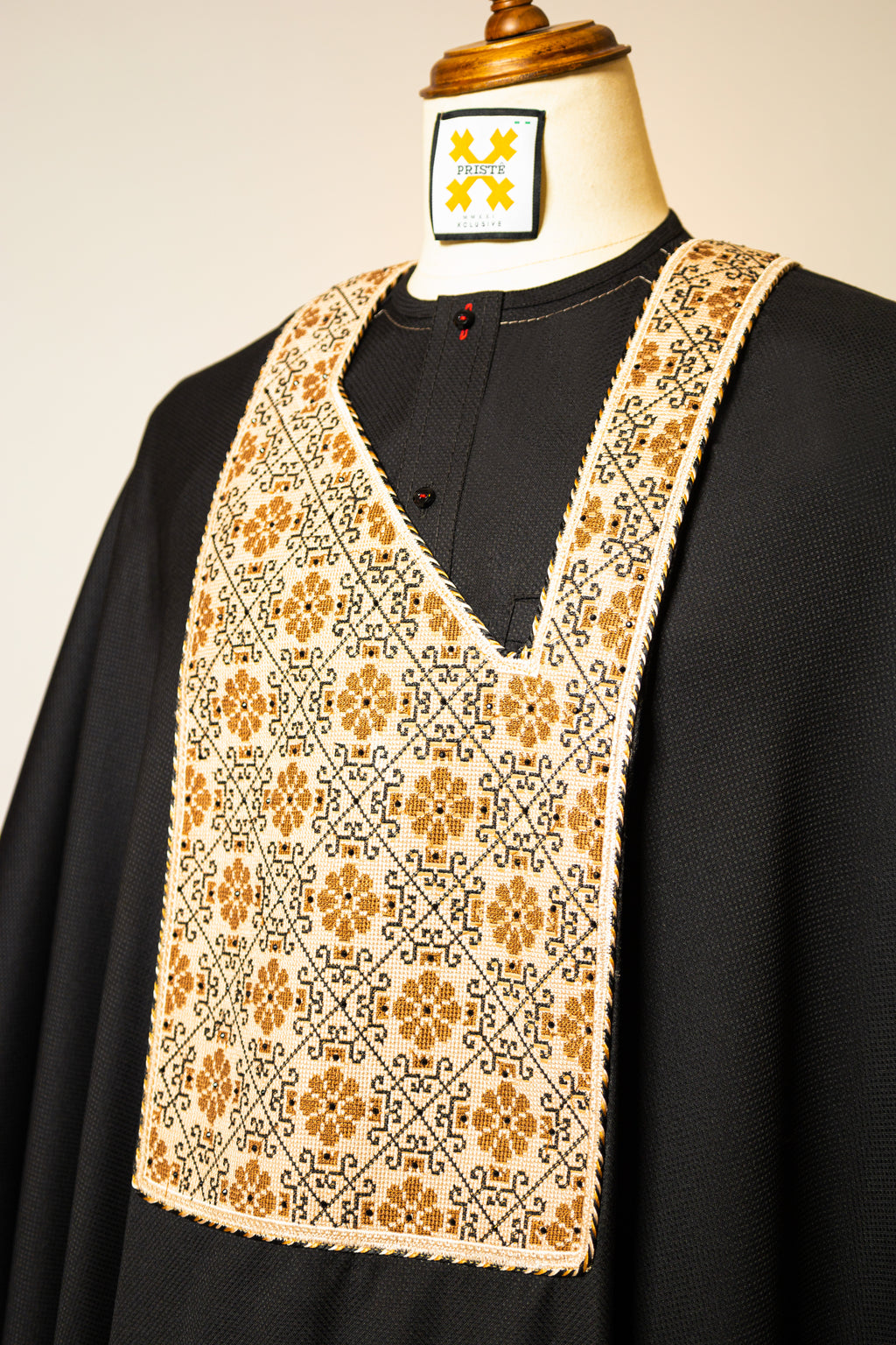 Obsidian Black Agbada