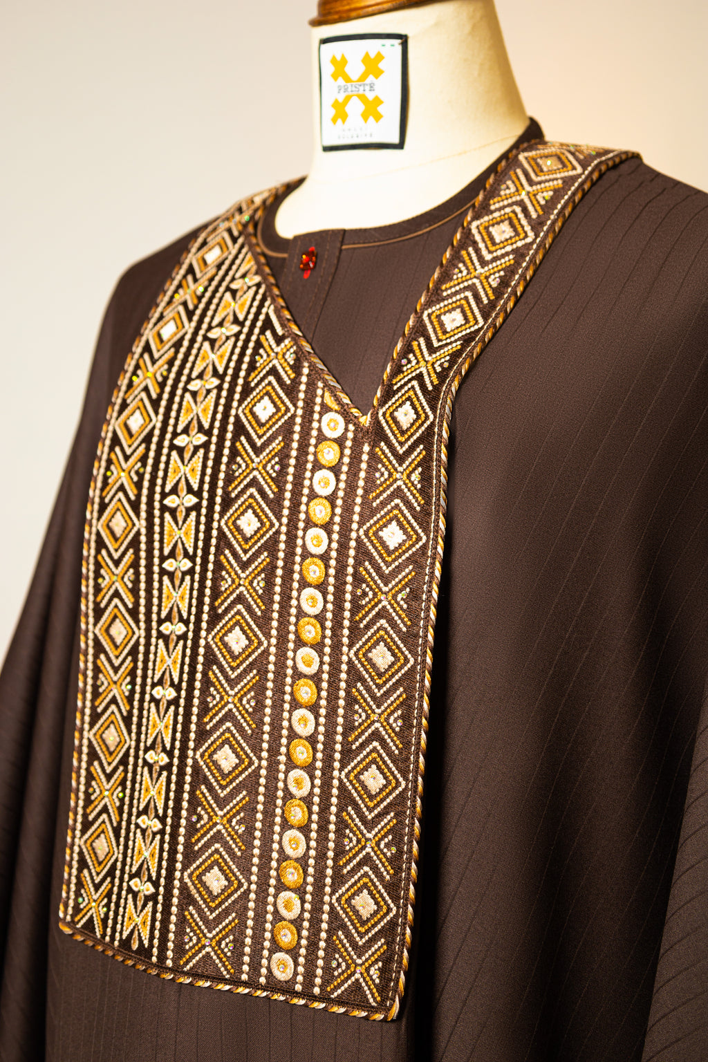 Brown Agbada
