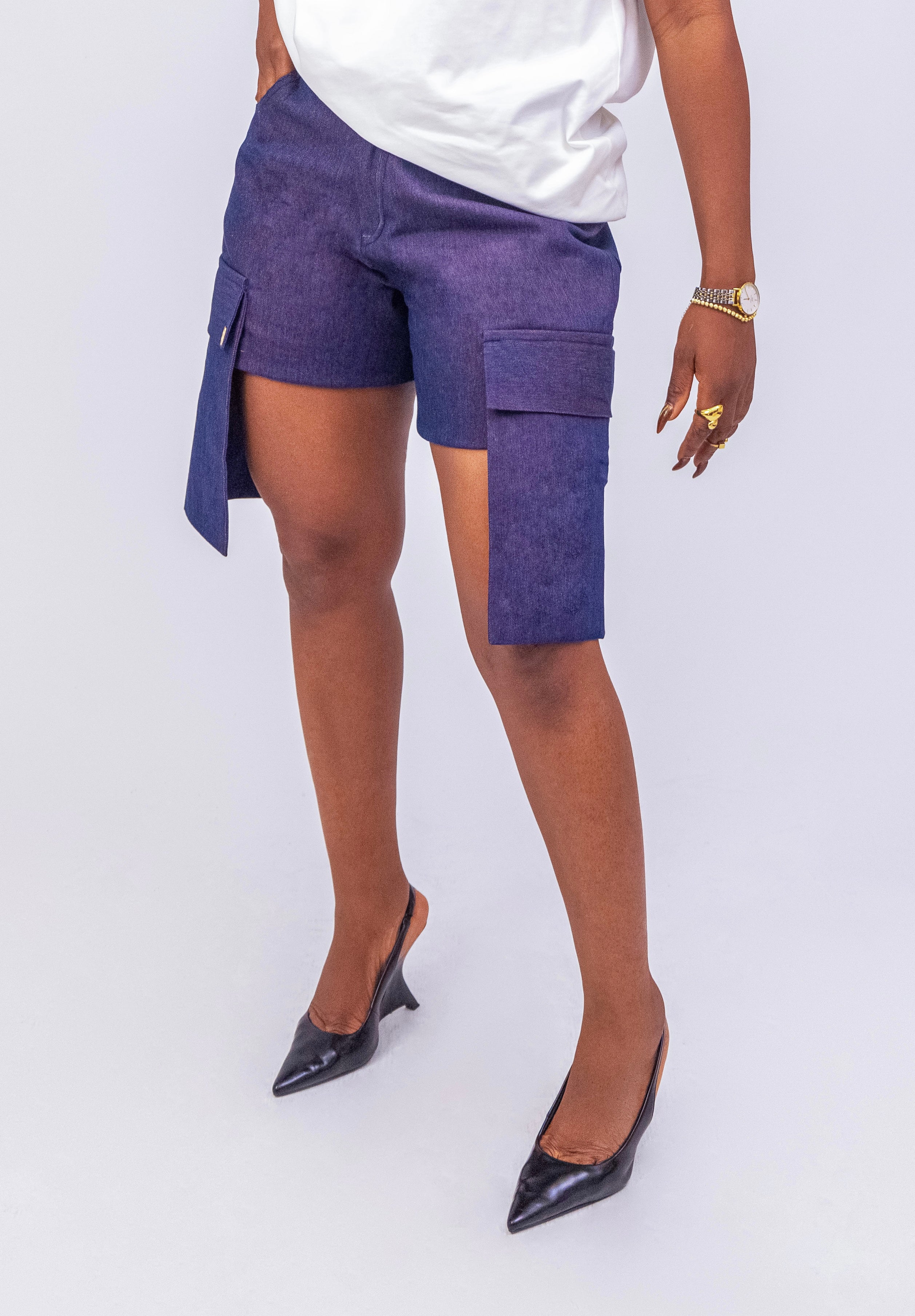 Female Denim Jorts