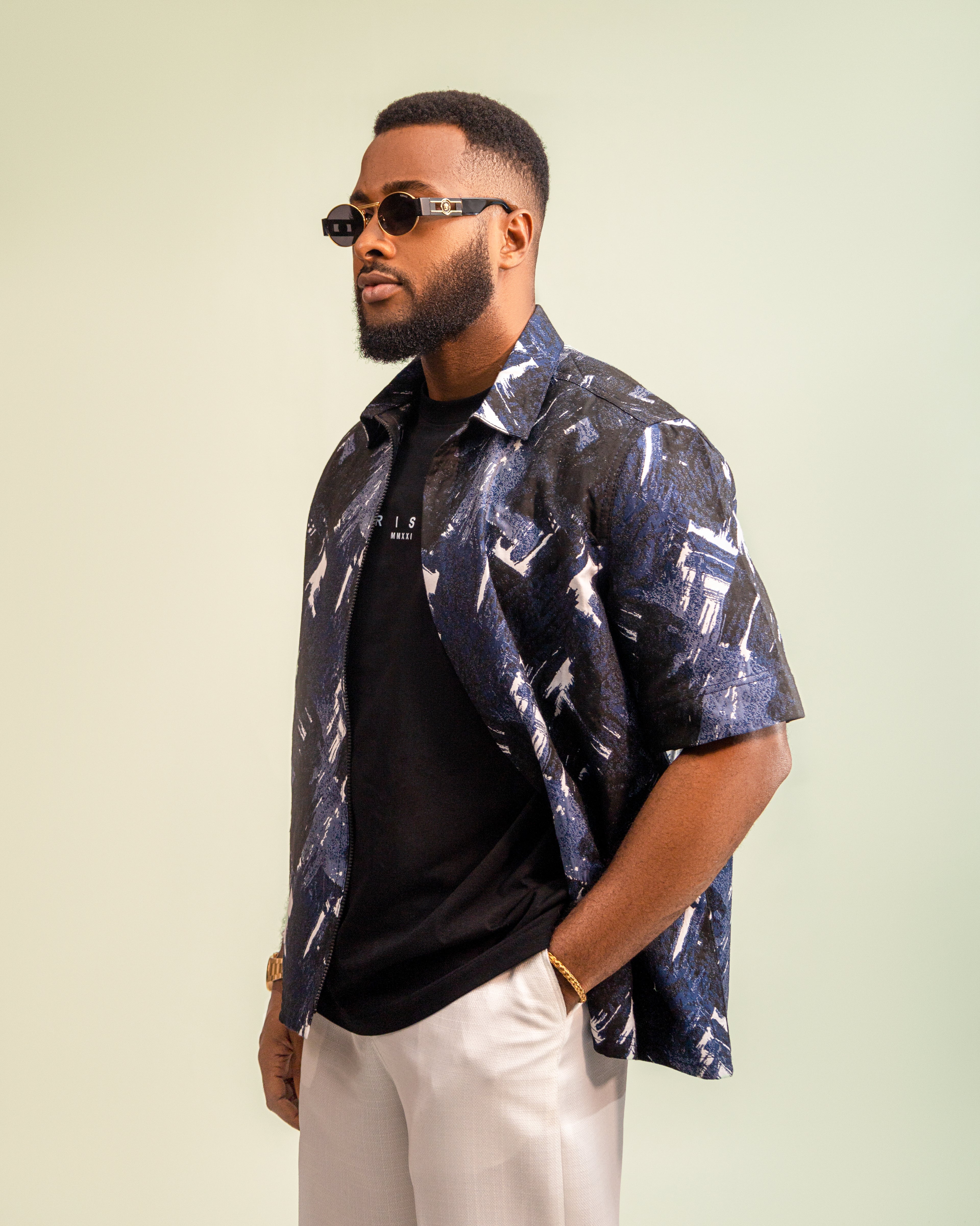 Jaquard Bumper Jacket