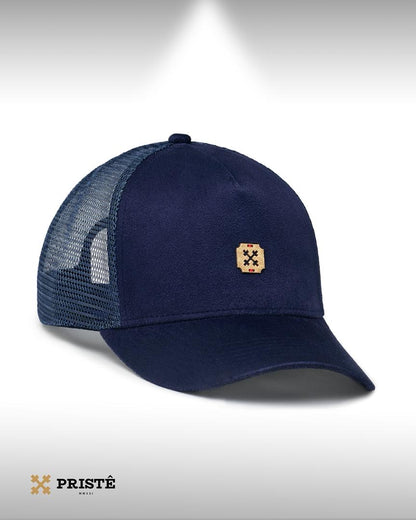 Plain Dark Blue Caps